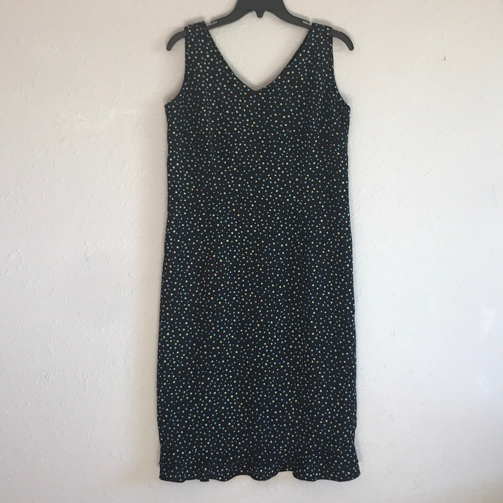 Multicolored Lightweight Polyester Dress